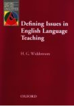 Defining Issues in English Language Teaching