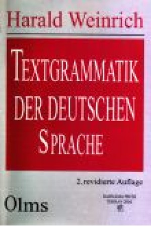 Textgrammatik Der Deutschen Sprache