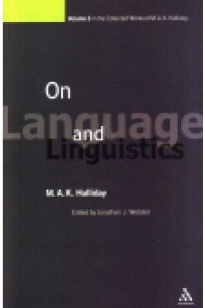 On Language and Linguistics On Language and Linguistics