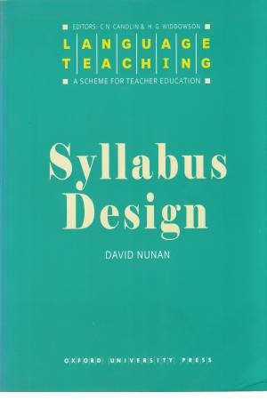 Syllabus Design