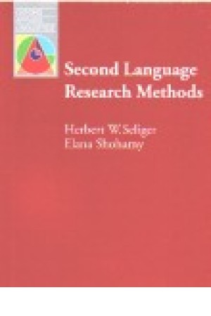 Second Language Research Methods Second Language Research Methods