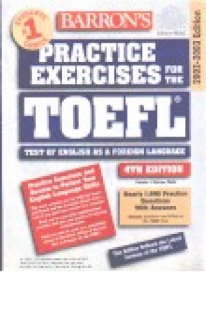 Barron's Practice exercises fro the Toefl