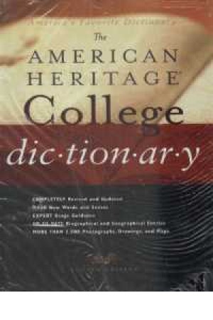 The American Heritage Dic +CD The American Heritage Dic +CD