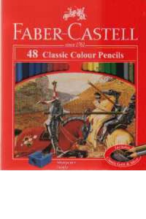 مداد کلاسیک 48 رنگ مقوایی
