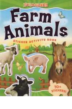 sticker activity book . parties