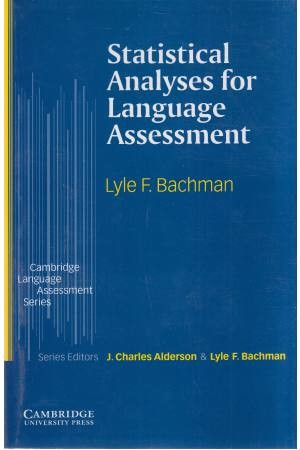 statistical analyses for language assessment