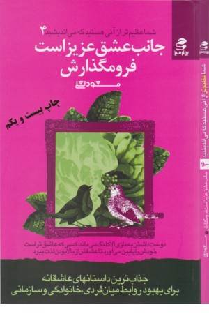 شماعظیم تر...4 (جانب عشق عزیز است فرو مگذارش)