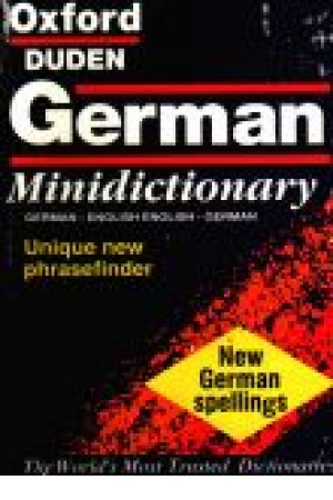 Oxford Duden German Minidictioary Oxford Duden German Minidictioary